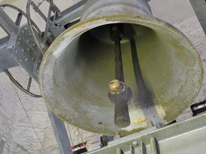 Eine Glocke aus dem Geläut von St. Johannes in Bochum Wiemelhausen