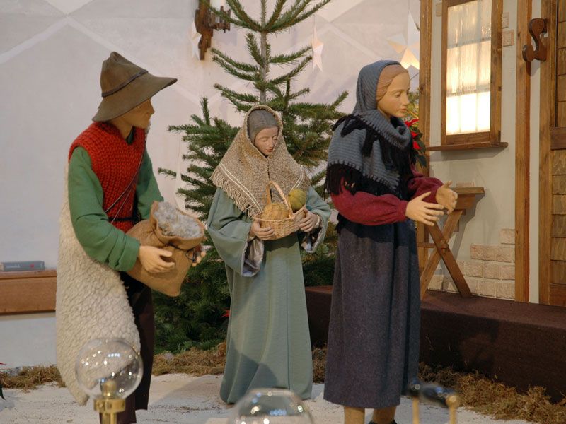 Weihnachtskrippe St. Johannes (Hirten)